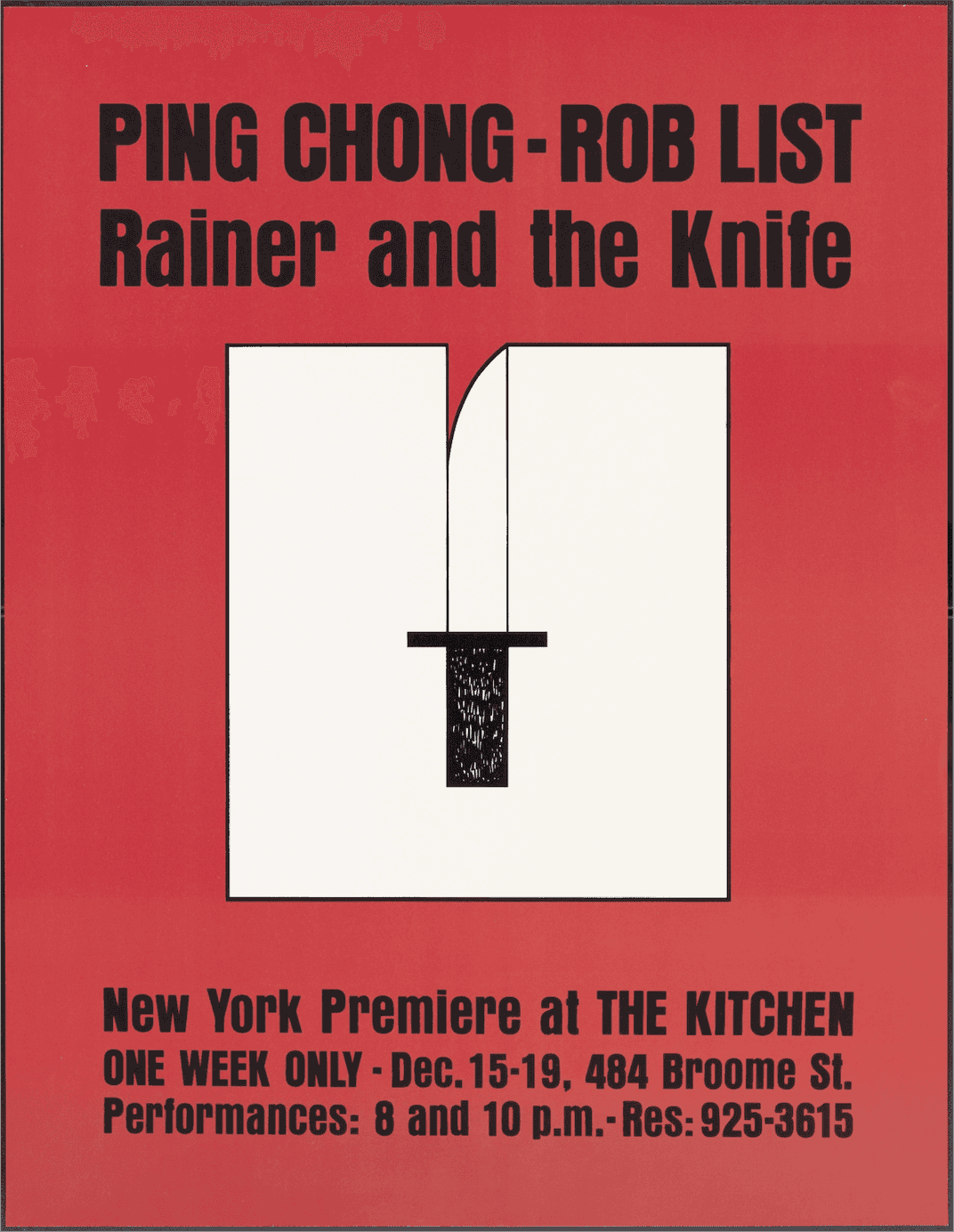 Rainer and the Knife, 1982